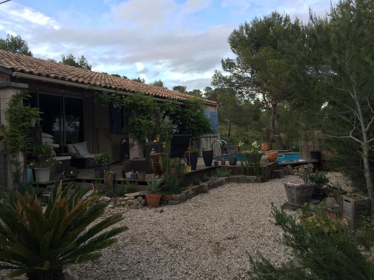 Villa En Bordure De Colline*Piscine*Clim*Netflix Les Matelles Екстериор снимка