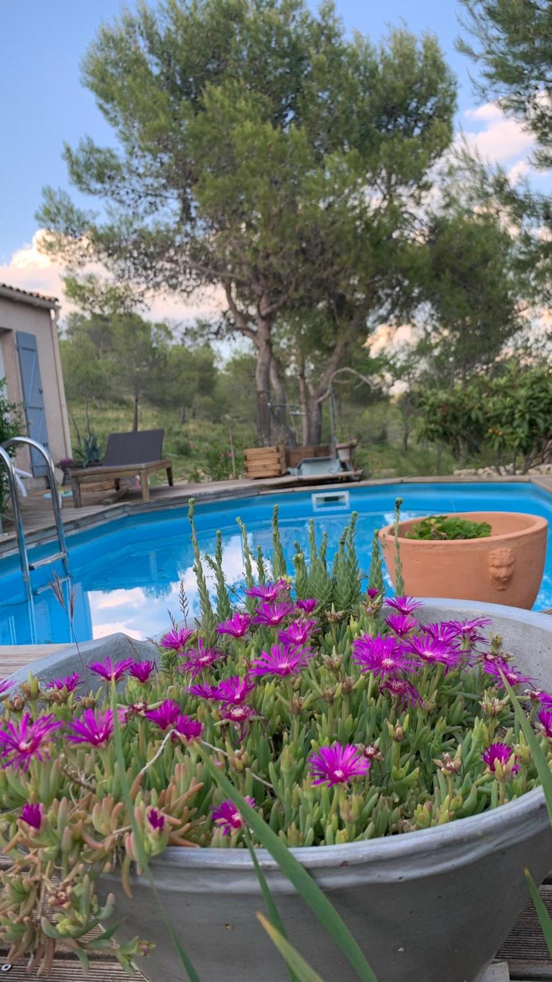 Villa En Bordure De Colline*Piscine*Clim*Netflix Les Matelles Екстериор снимка